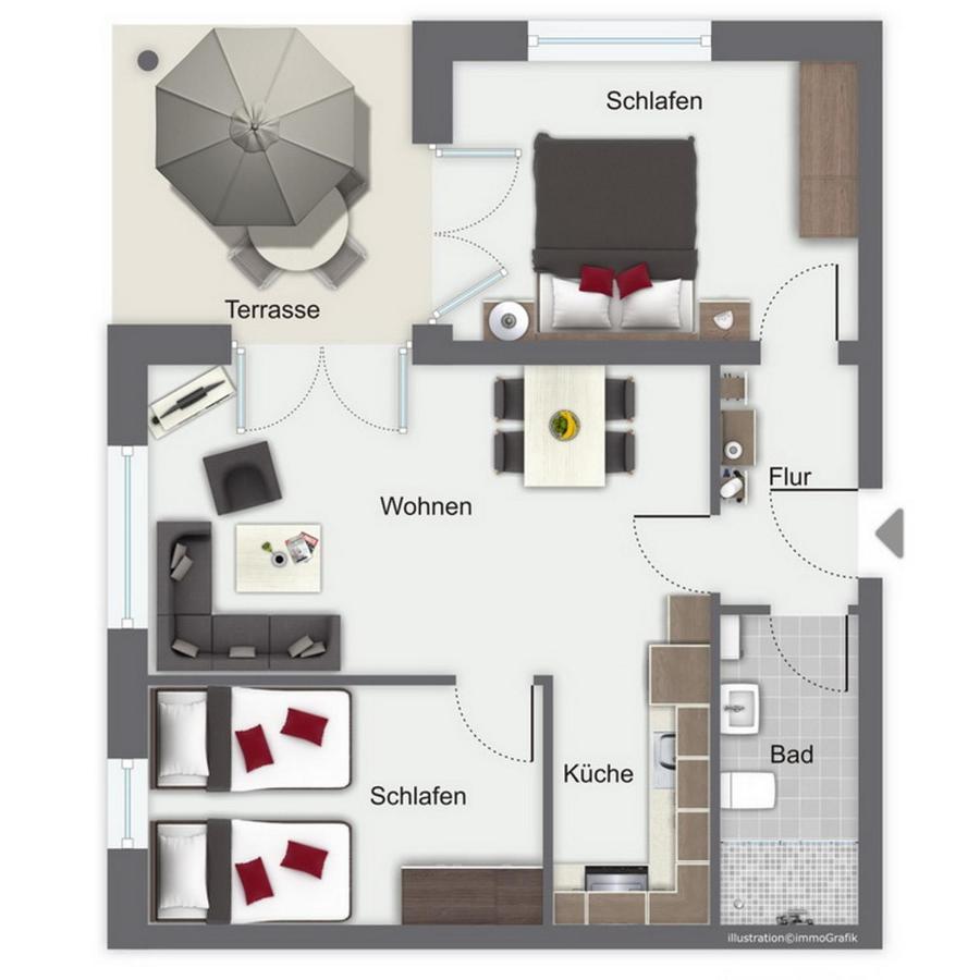Duenenblick Wohnung 37 Boltenhagen  Exteriör bild